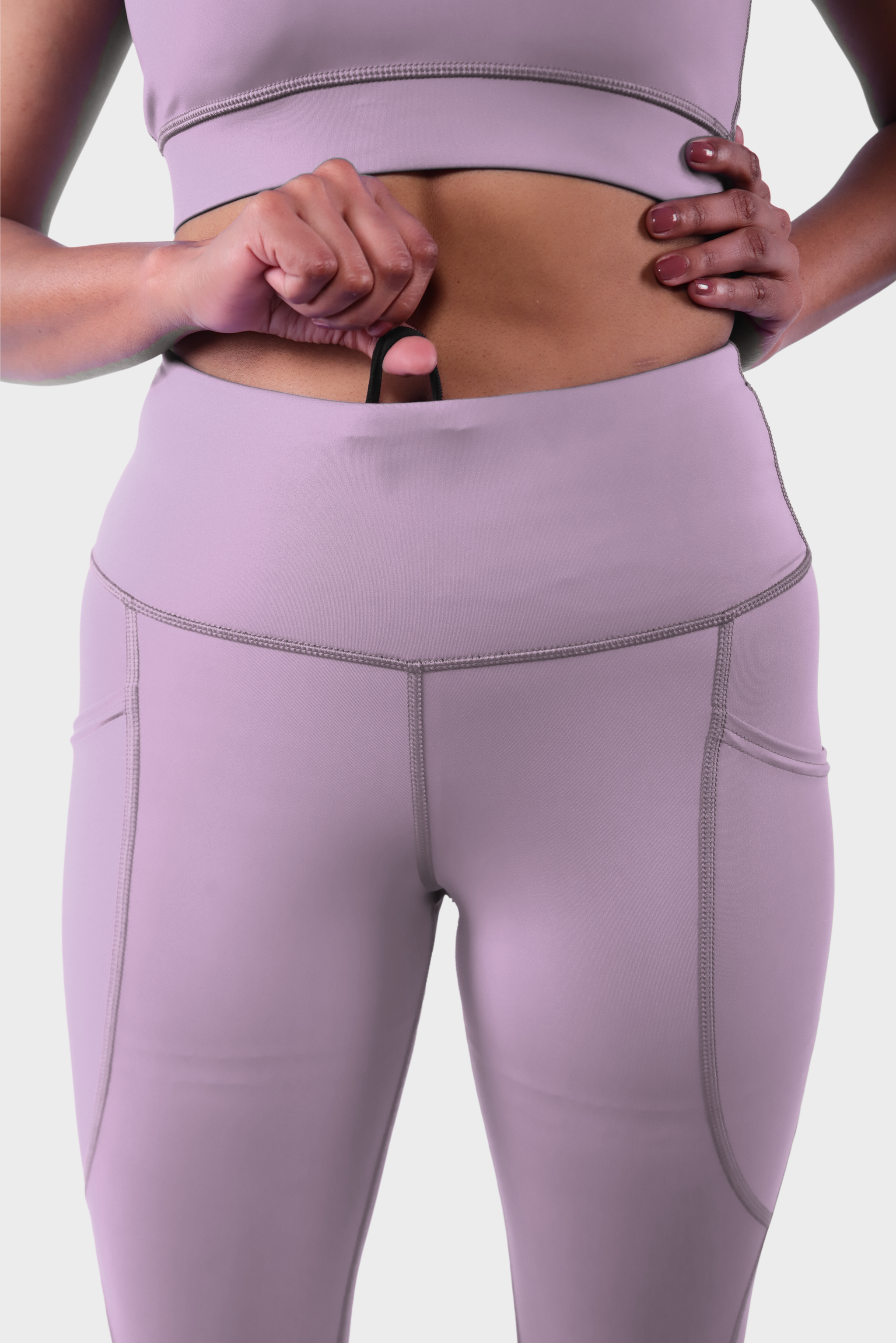 Purple Pulse Move-Easy Leggings