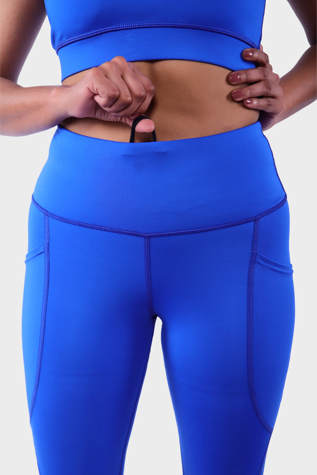Blue Luxe Strong Fit Leggings