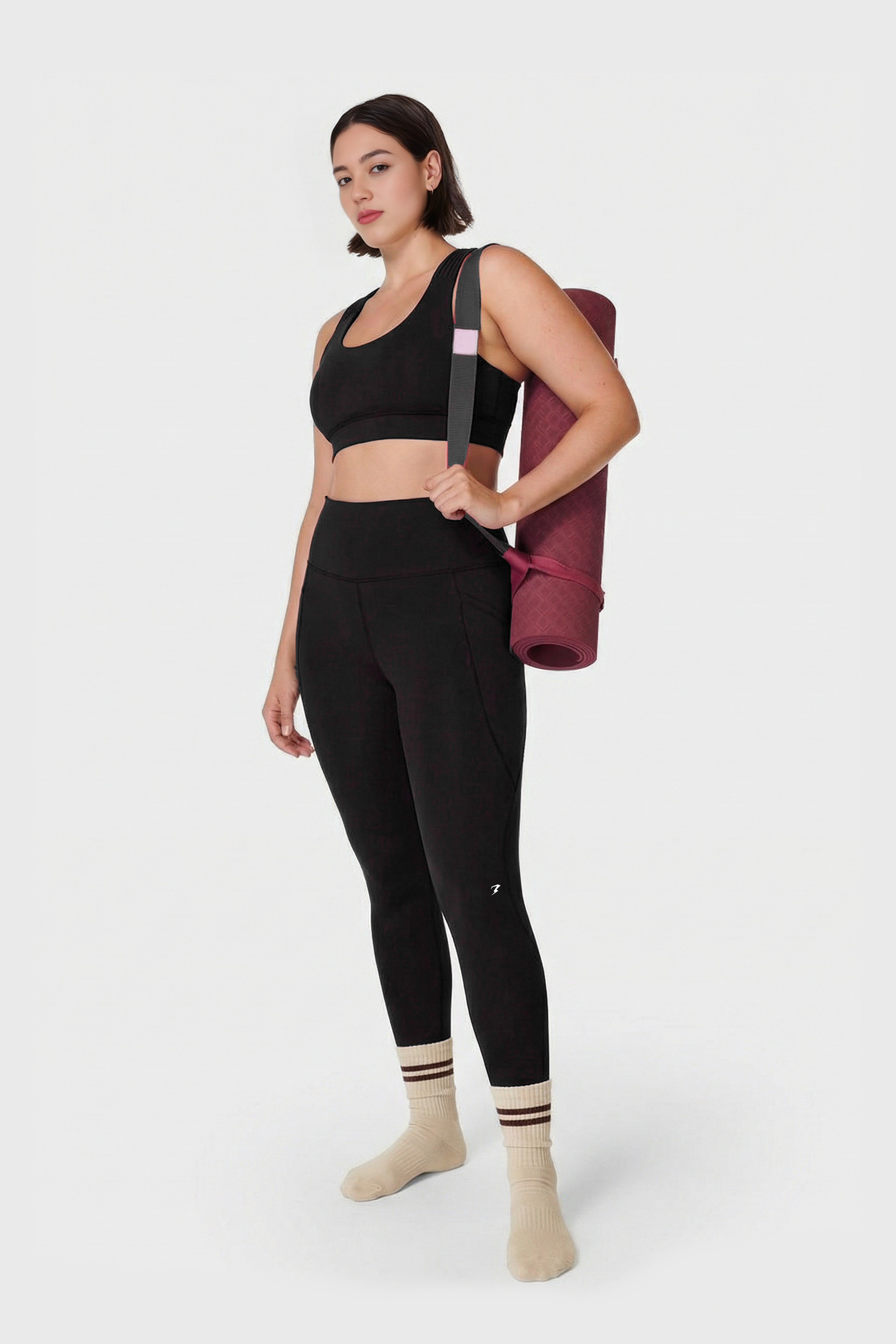 Black Luxe Workout Go-To Leggings