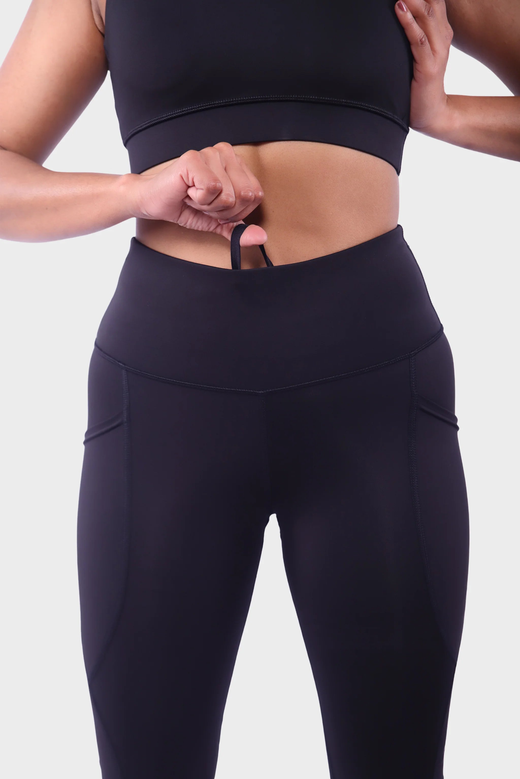 Black Luxe Workout Go-To Leggings