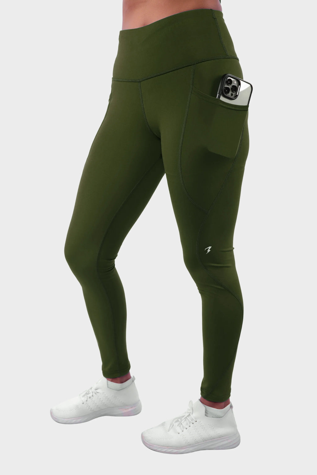 Green Glow Support Leggings