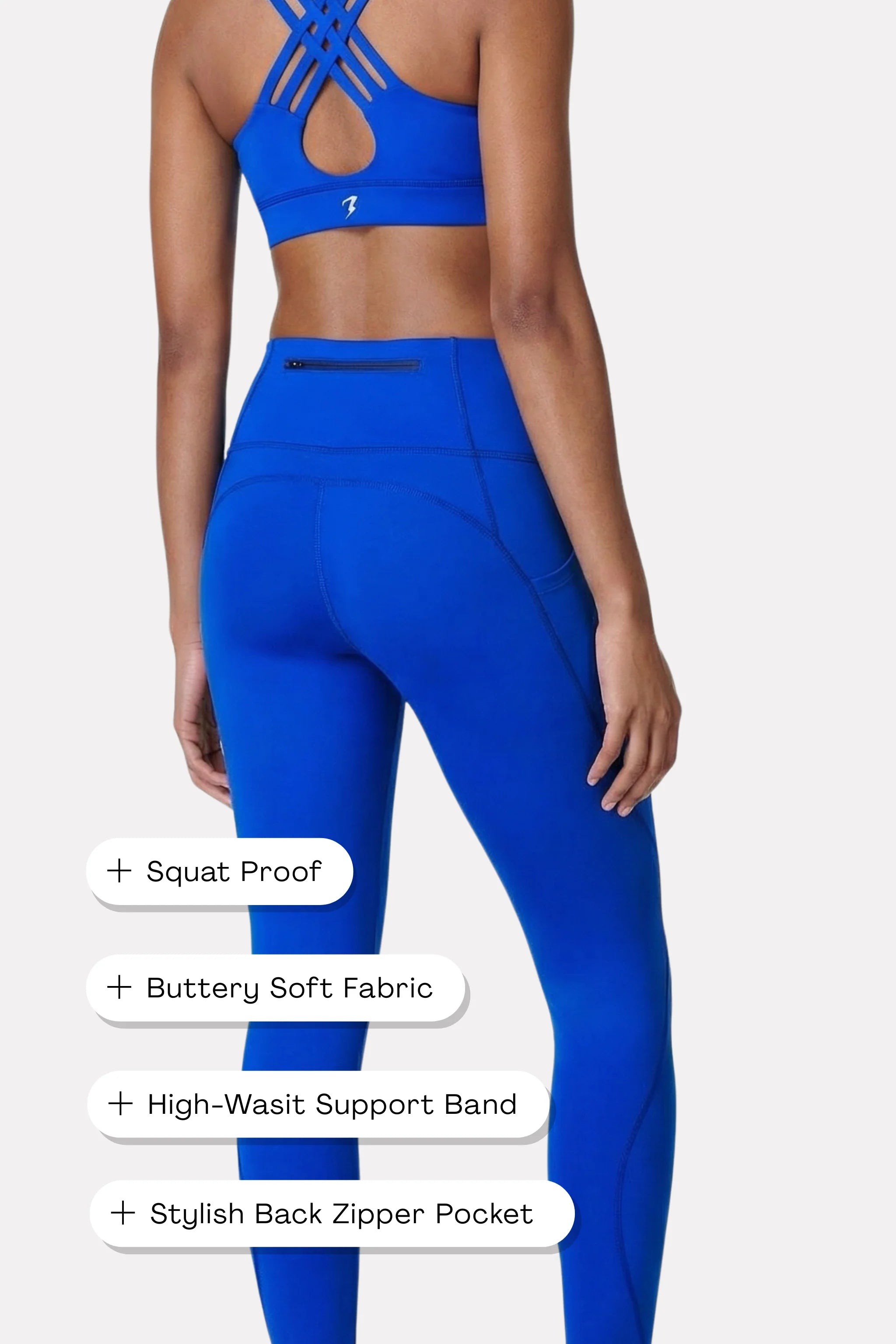 Blue Luxe Strong Fit Leggings