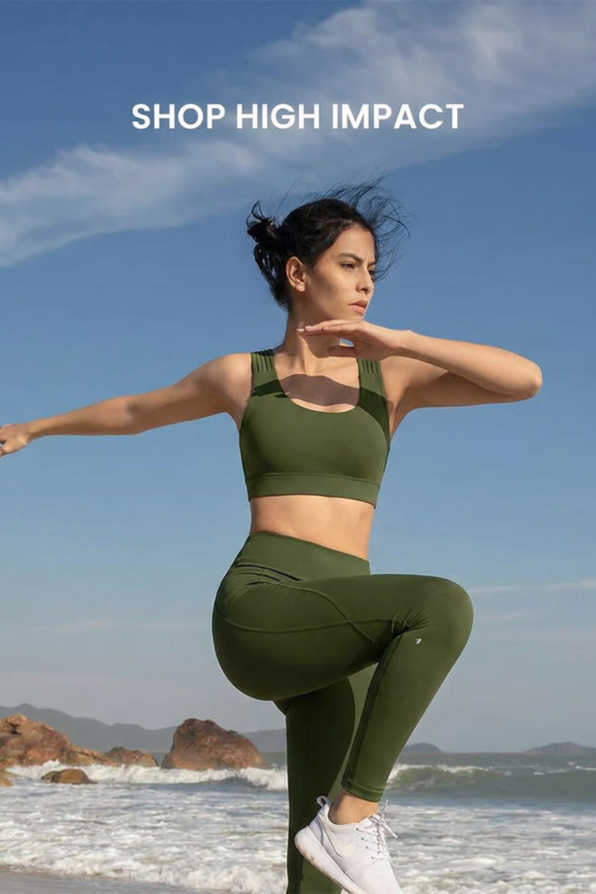 Green Glow Support Leggings