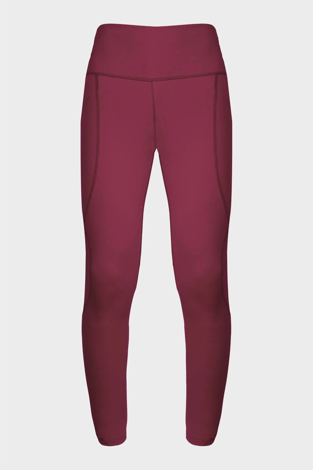 Maroon Plum Running Leggings