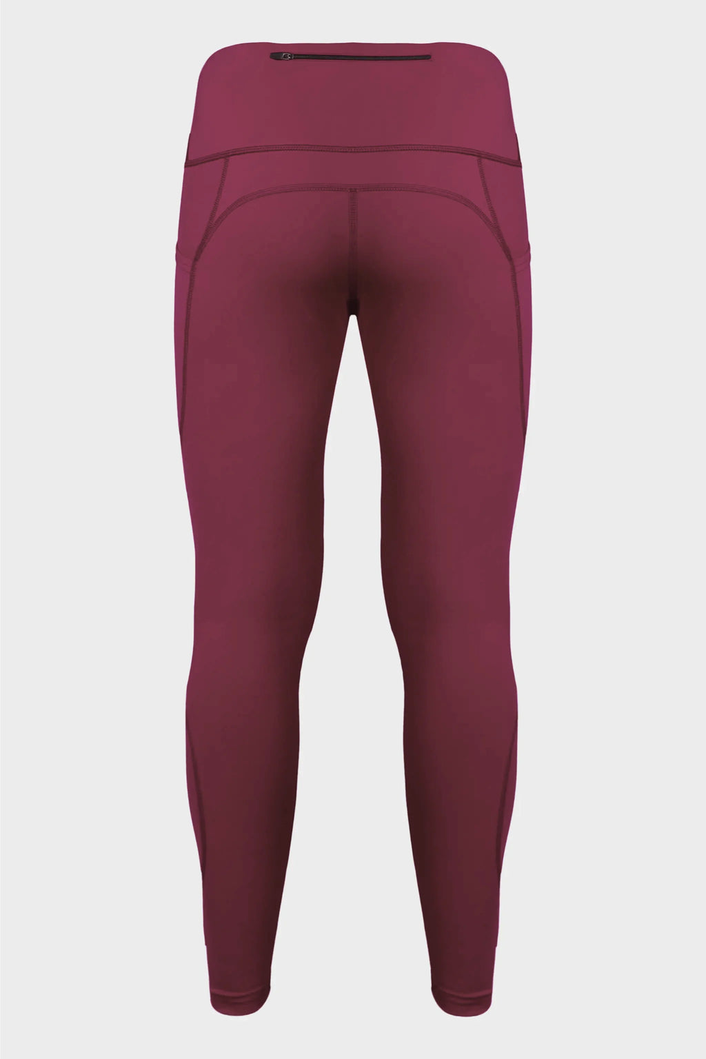Maroon Plum Running Leggings