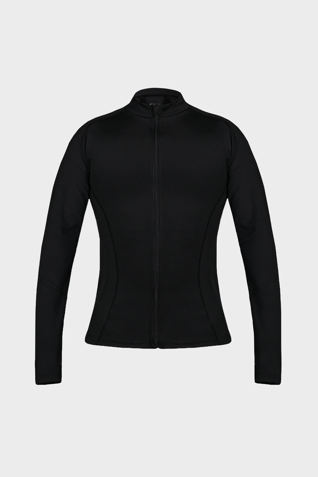 Black Luxe Workout Jacket