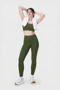 Green Glow Support Leggings