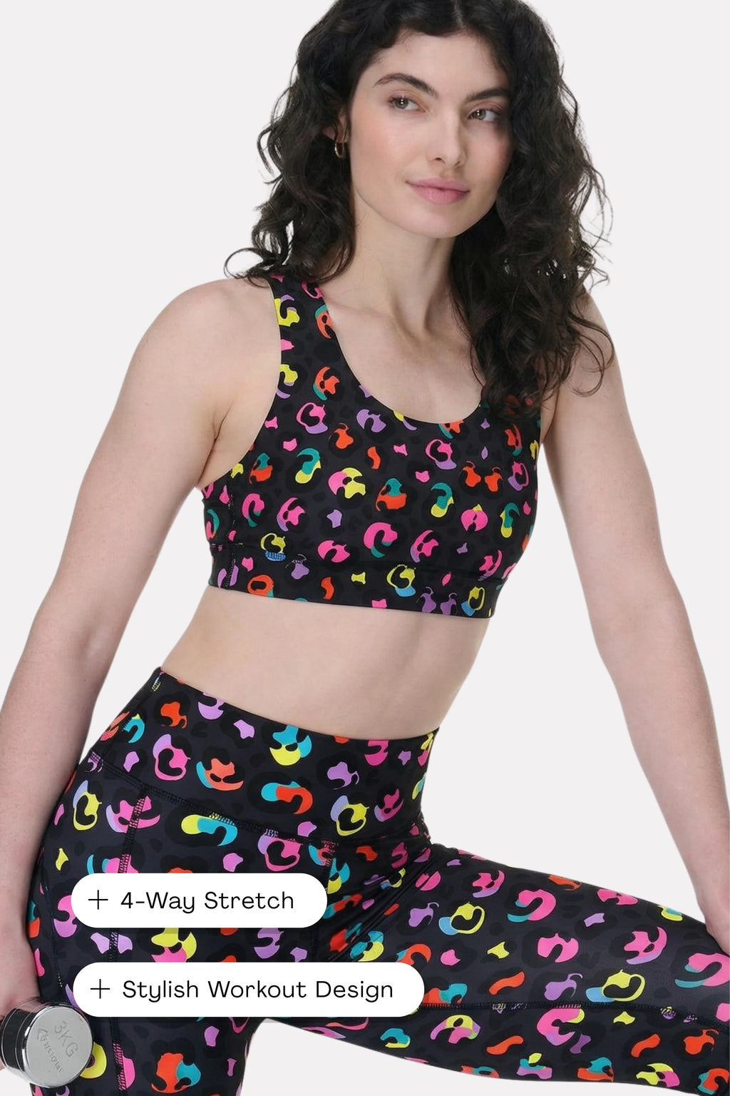 Berry Seamless Sports Bra