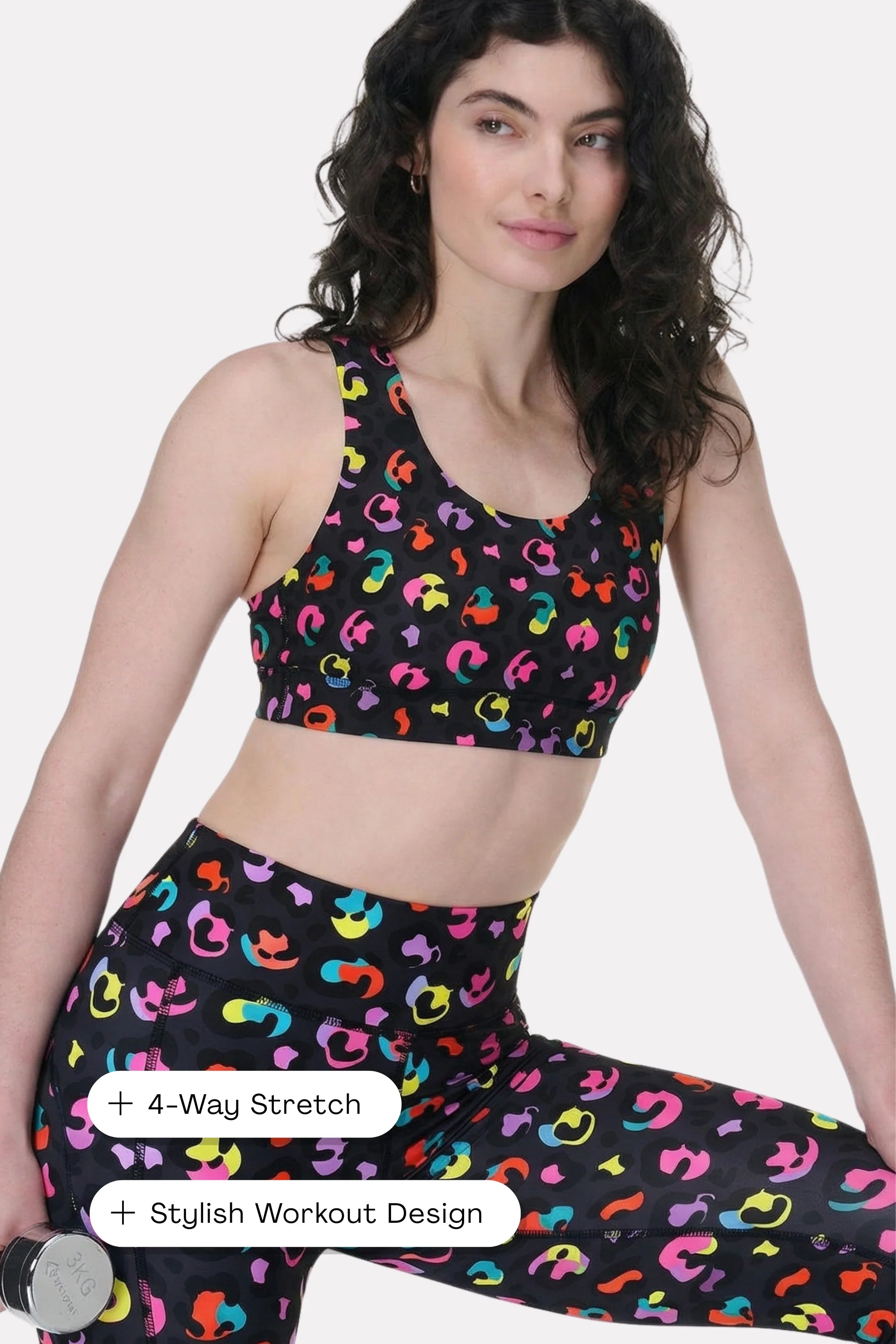 Berry Seamless Sports Bra