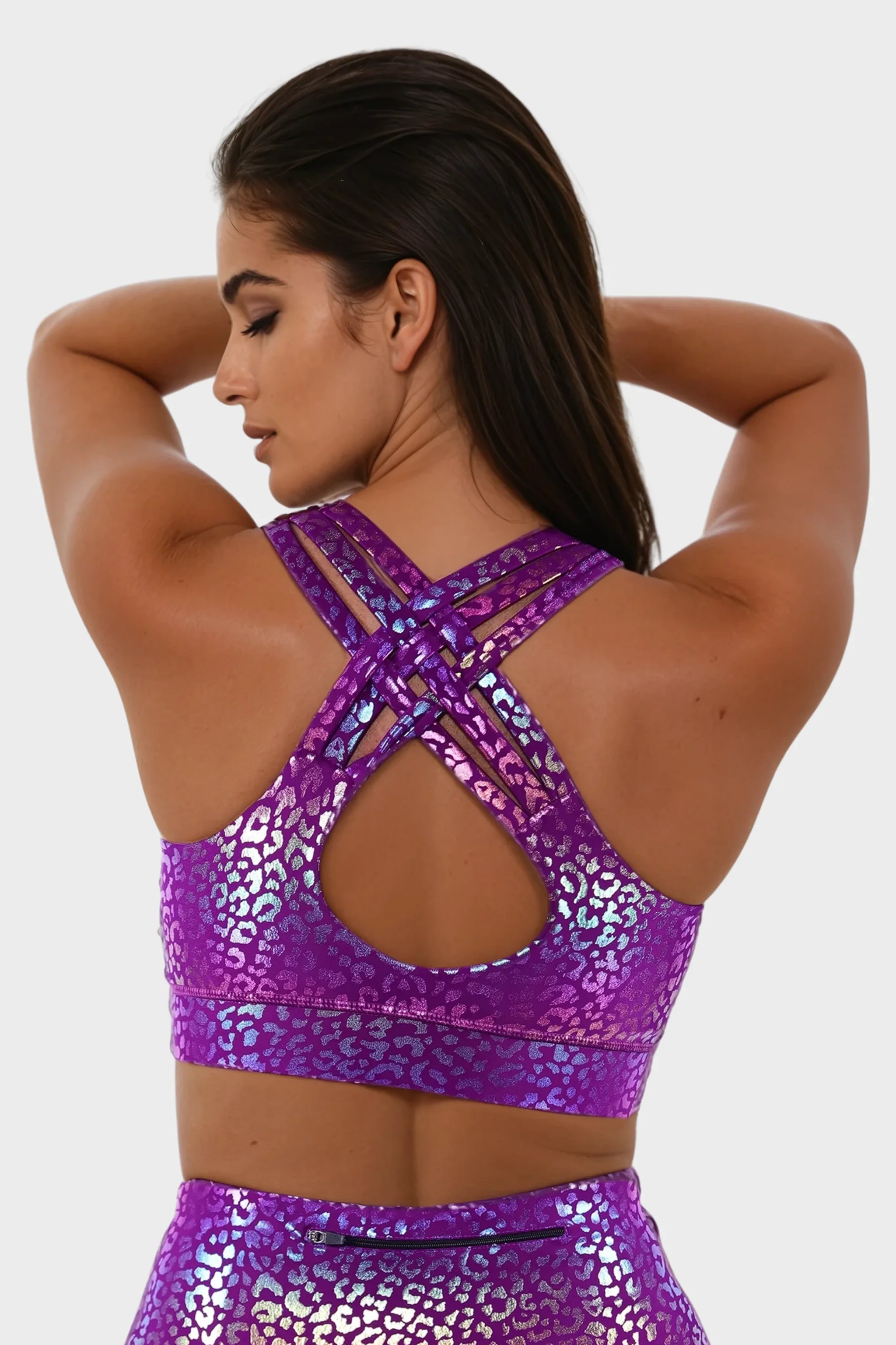 Plum Perfection Fitness Sports Bra