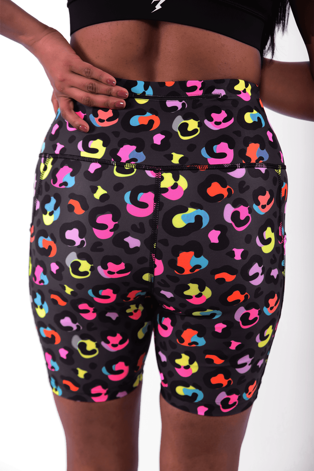 Berry Smooth Sports Bra & Compression Shorts Set