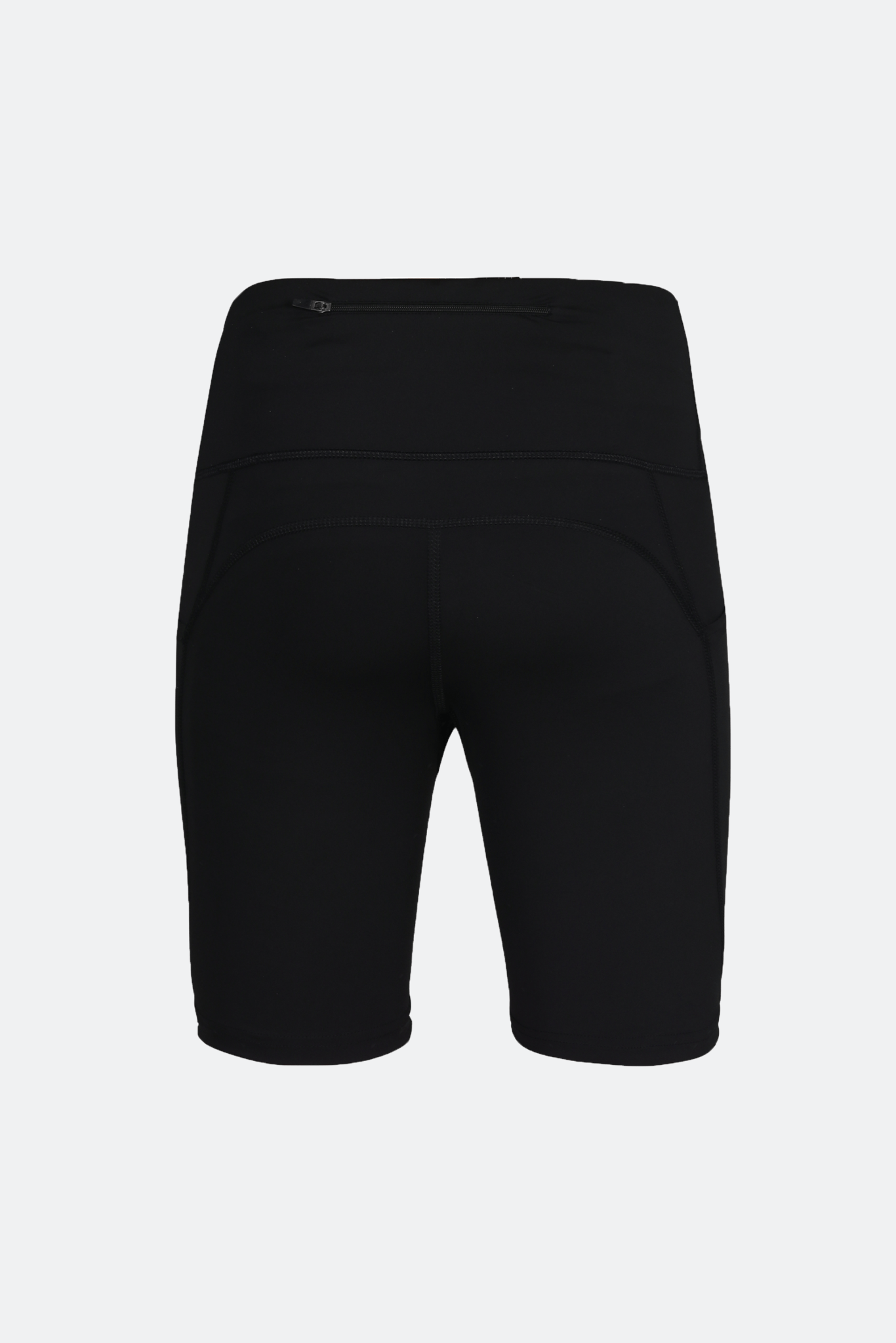 Black Luxe Compression Shorts