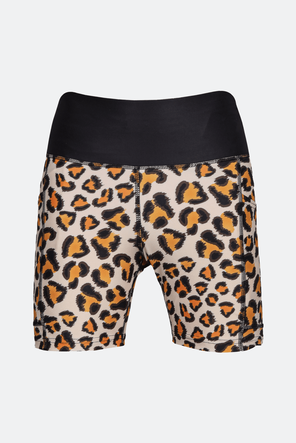 Leopard Running Compression Shorts