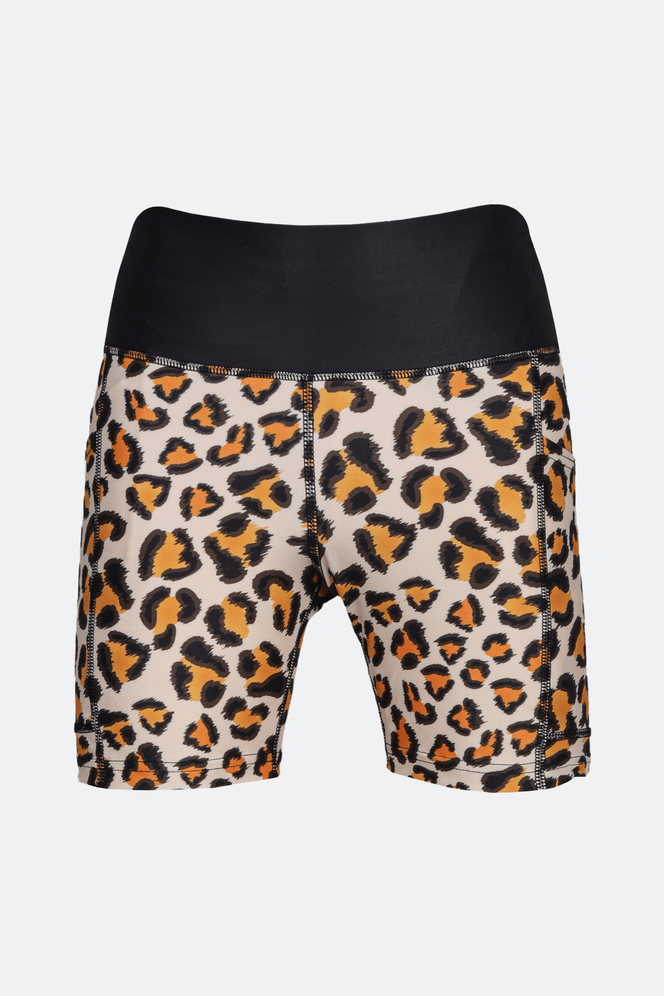 Leopard Running Compression Shorts