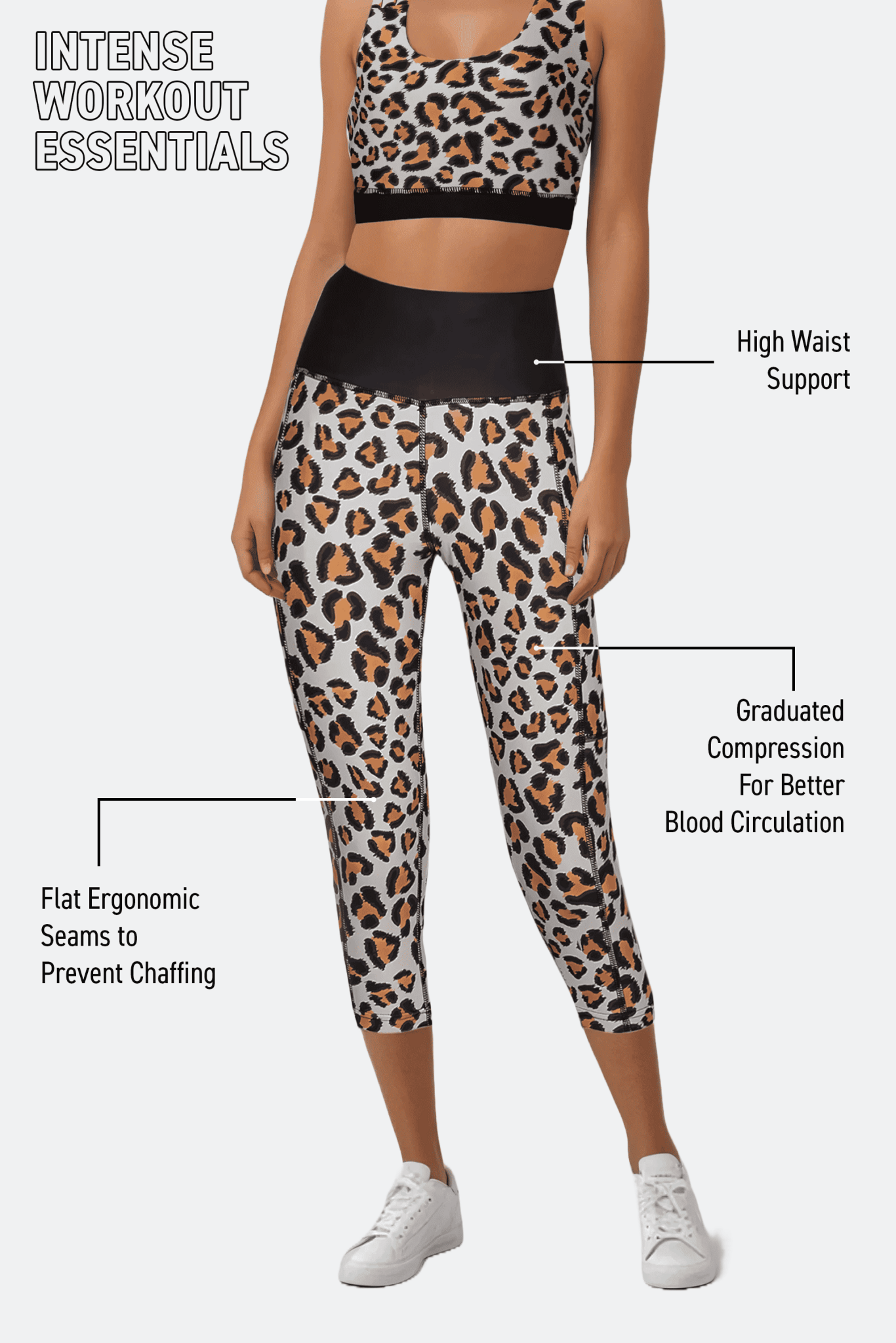Leopard Luxe Capri
