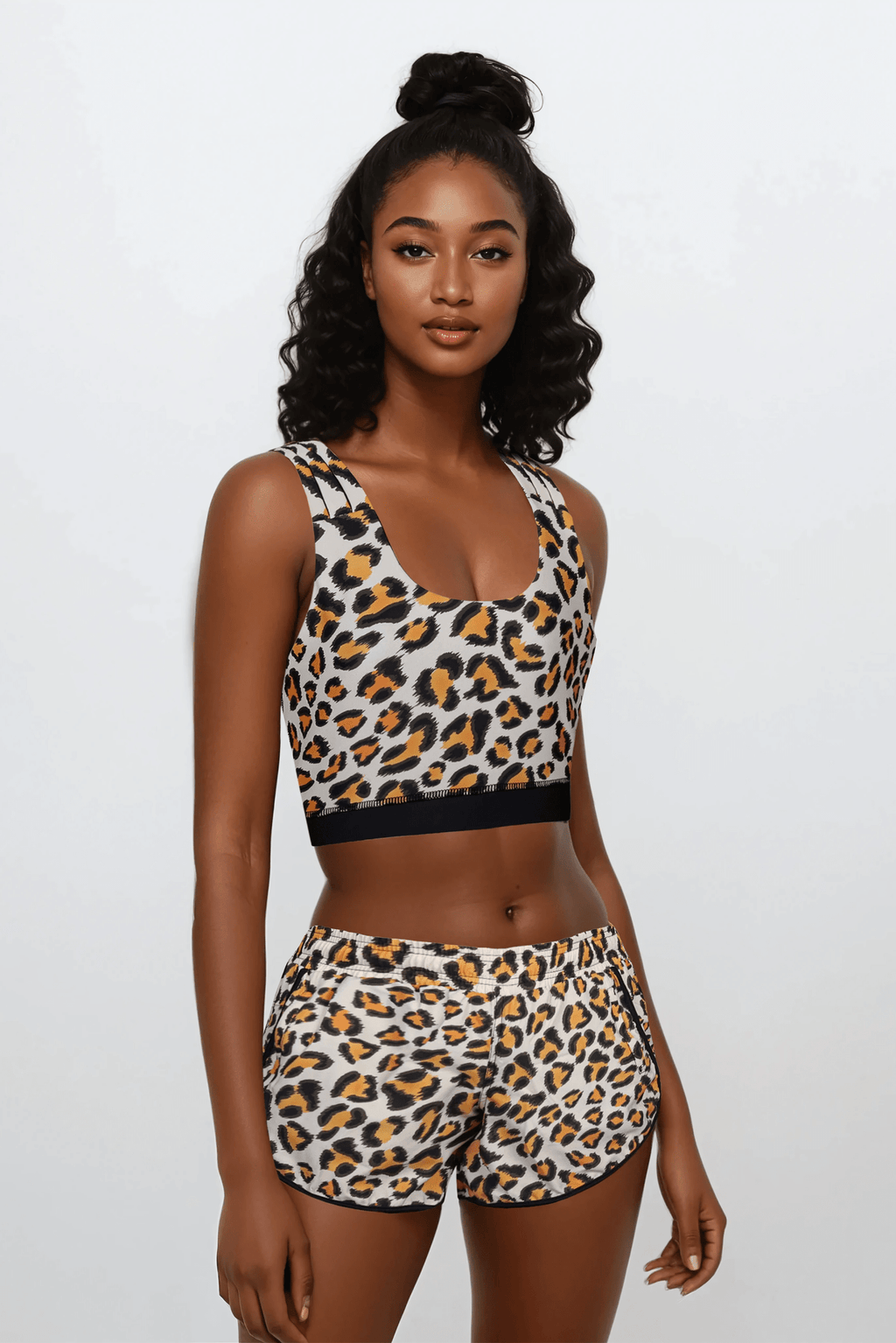 Leopard Luxe Loose Shorts