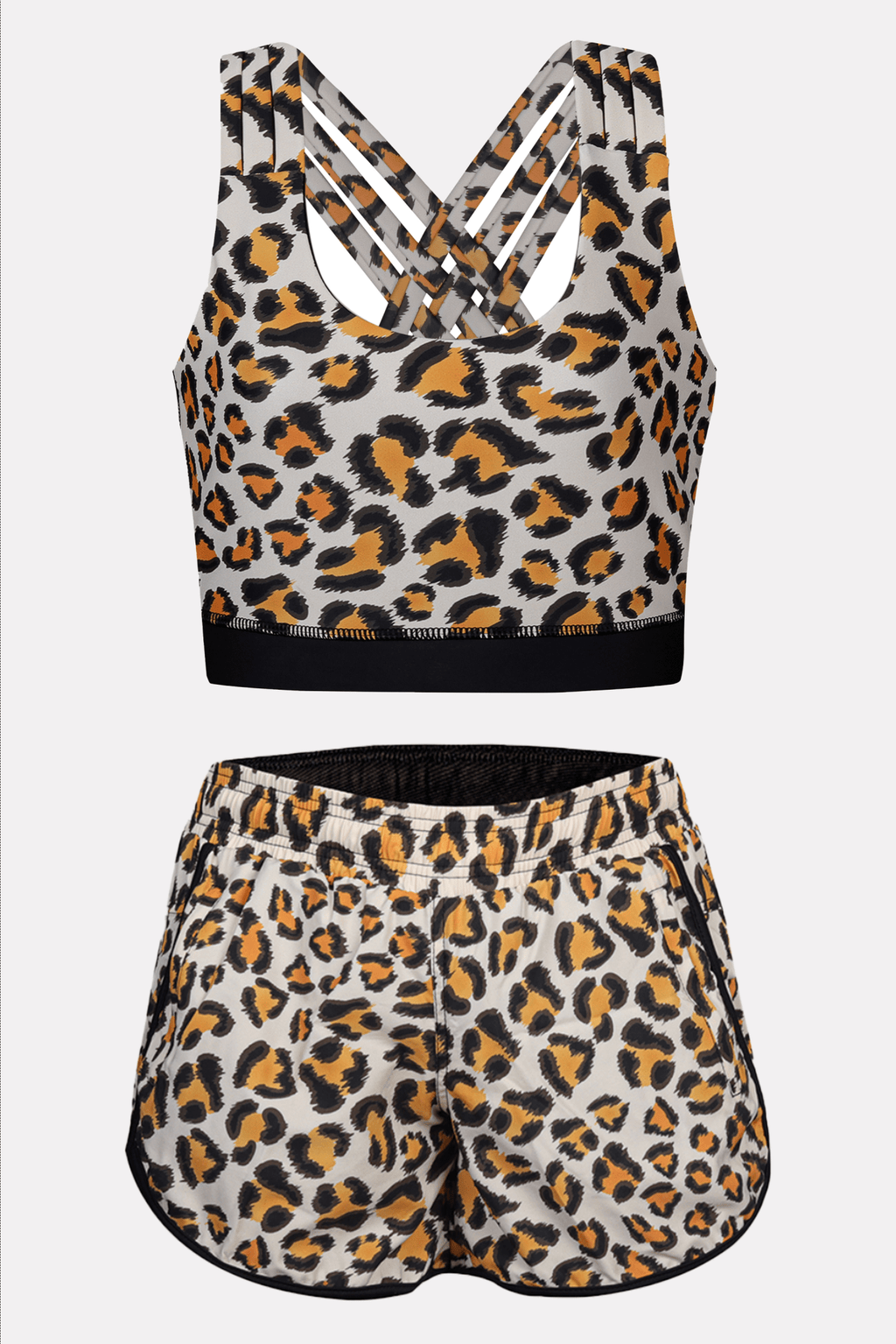 Leopard Luxe Loose Shorts