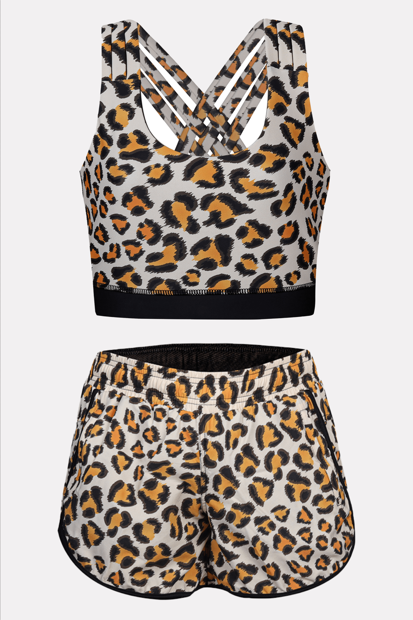 Leopard Luxe Loose Shorts
